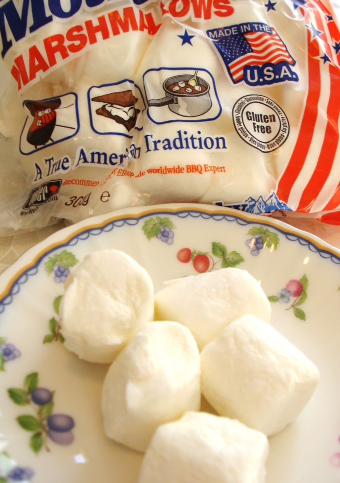 A picture of Frozen Marshmallows.