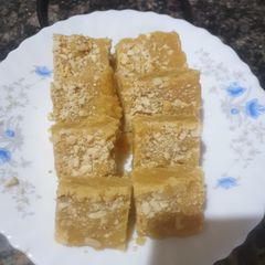 A picture of Malai Burfi.