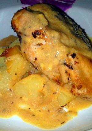 A picture of Chicken Herbes de Provence.