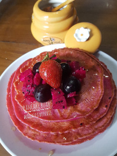 Foto resep Pancake Buah Naga