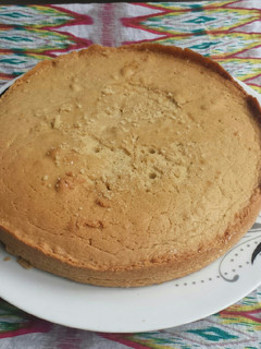A picture of Fuffy orange cake.