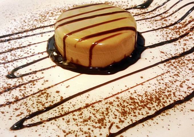 Recipe of Real Ray&amp;#39;s Coffee Panna Cotta for Vegetarian Recipe