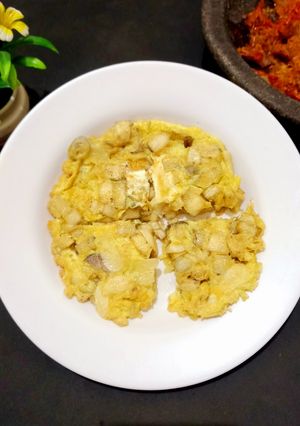 Foto resep Telur Dadar Talas