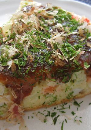 A picture of Rice Cooker Squid Savoury Cake.