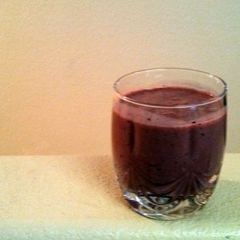 A picture of Kale and cactus smoothie.