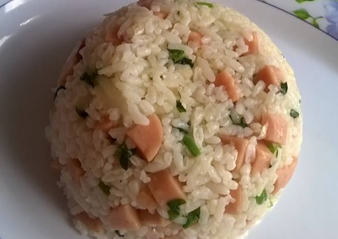 Recipe of Super Quick Homemade Chicken Sausage Fried Rice