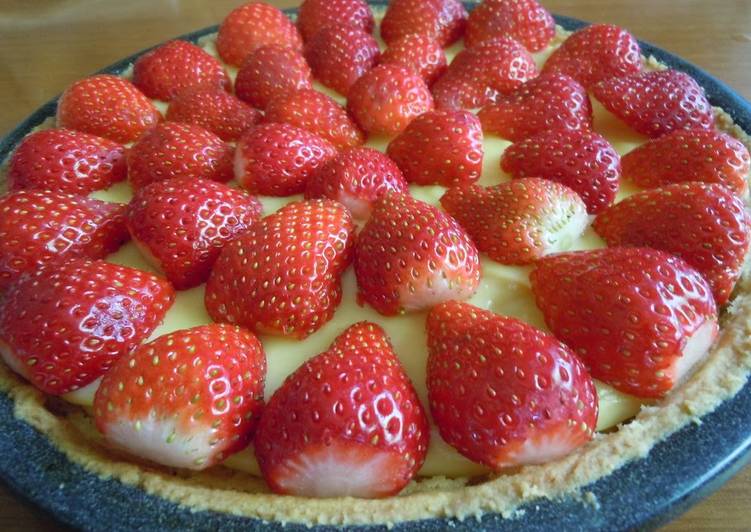 Recipe of Homemade Fresh Strawberry Tart