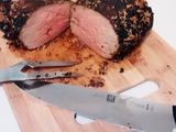 Coffee-Rubbed Smoked Beef Tenderloin