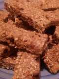 Saludables barritas plátano con avena