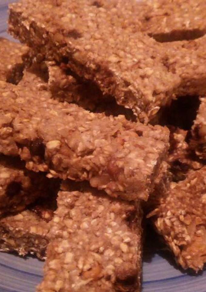 Una foto de Saludables barritas plátano con avena