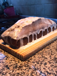 Una foto de Budín de limón húmedo con harina integral