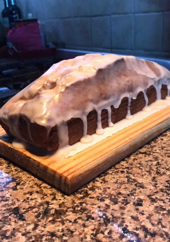 Una foto de Budín de limón húmedo con harina integral