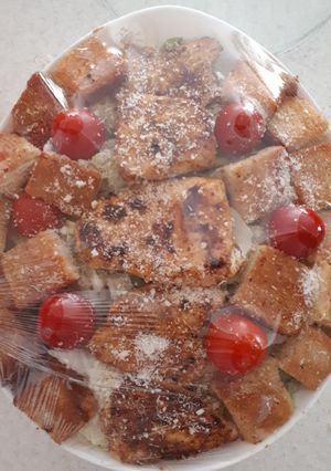 عکسی از دستور سالاد سزار