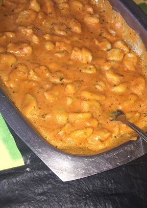 Una foto de Salsa rosa