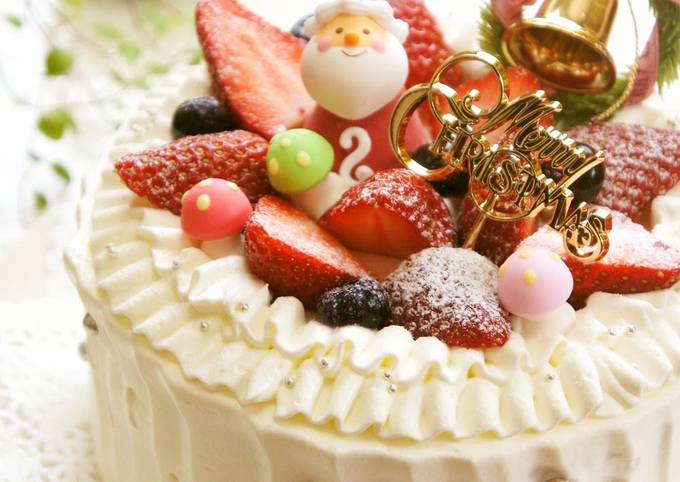 Decorated Christmas Cake