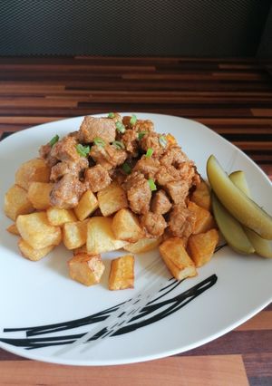 Brassói aprópecsenye recept fotója