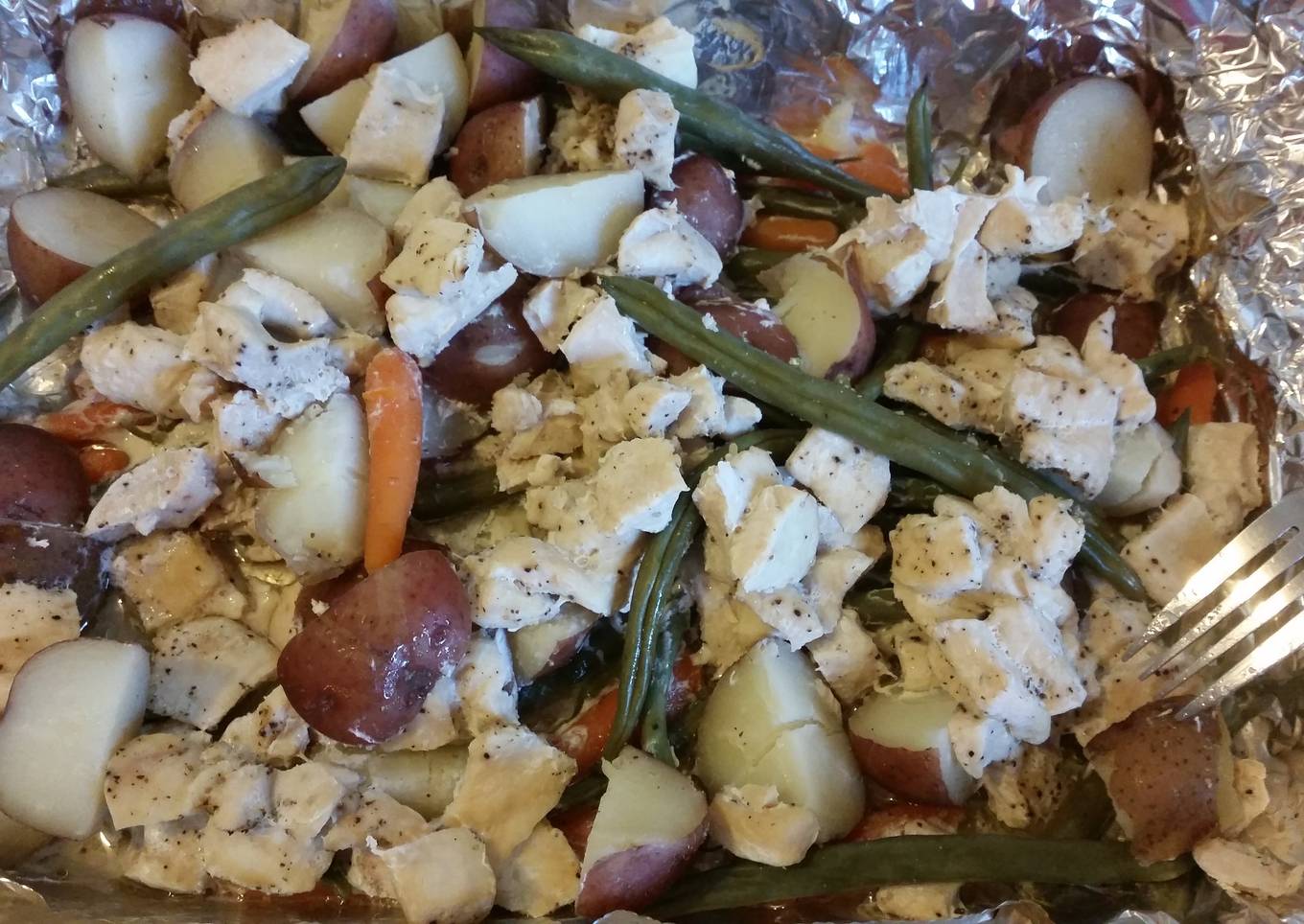 Chicken Breast & Veggies