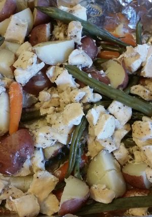 A picture of Chicken Breast & Veggies.