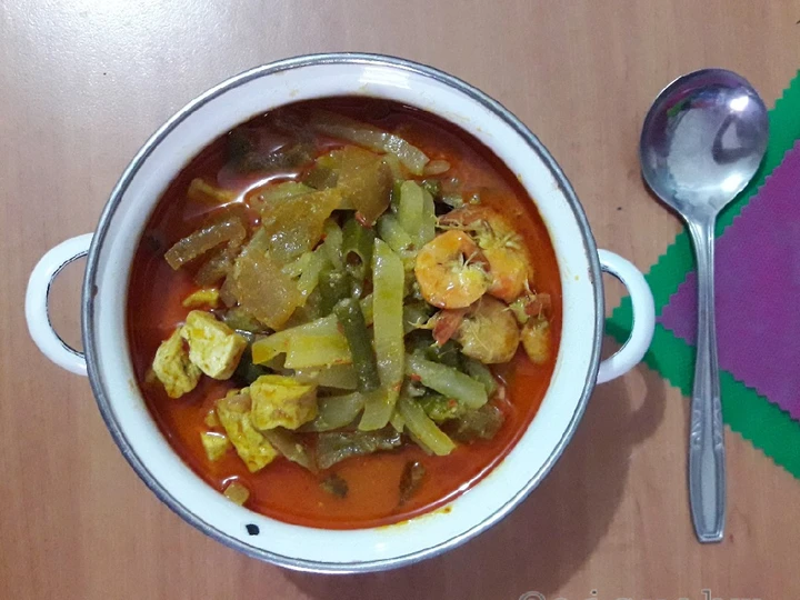 Easy Steps to Prepare Recipes Lodeh labu siam the Delicious So Delicious.