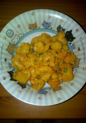 Foto resep Udang telur asin