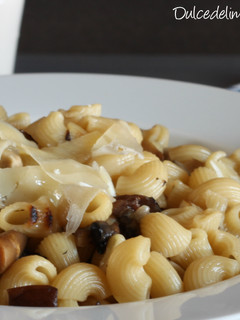Una foto de Pasta con setas al estilo risotto
