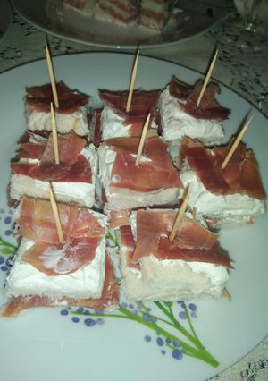 Foto principal de Canapé de jamón ibérico