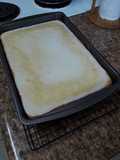 Lemon Sheet Cake with Lemon Glaze