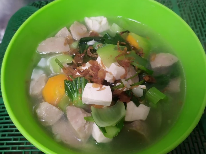 Easy Steps to Make Recipes Sayur Bening Pakcoy the Can Spoil the Tongue So Delicious.