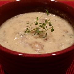 Creamy Mushroom Soup A picture of Creamy Mushroom Soup.