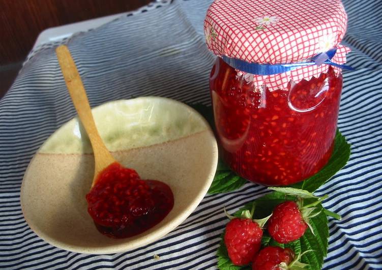 Easiest Way to Prepare Homemade Raspberry Jam