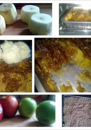 A picture of Betty Crocker Apple Crisp.