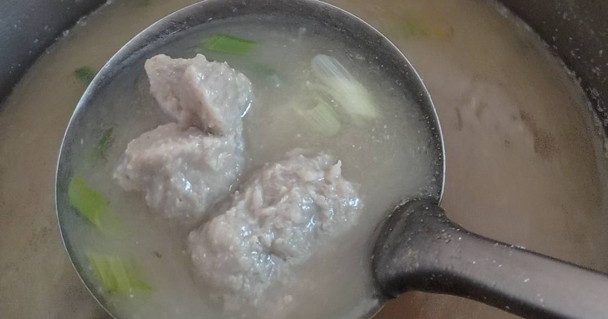 Resep Bakso Sapi Kuah Ala Mama Oleh Tria Futri Cookpad