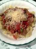 Roasted Veggies & Garlic For Pasta (rustic sauce)