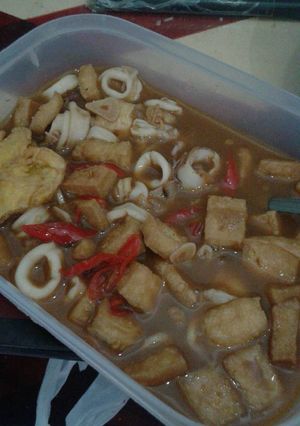 Foto resep Cumi tahu saos tiram