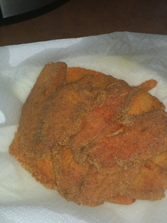 A picture of Southern fried tilapia.