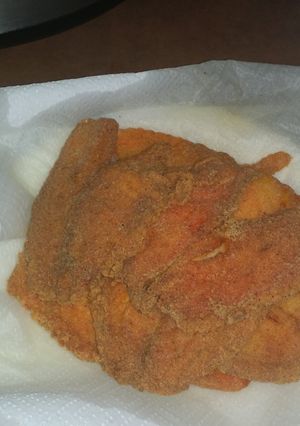 A picture of Southern fried tilapia.
