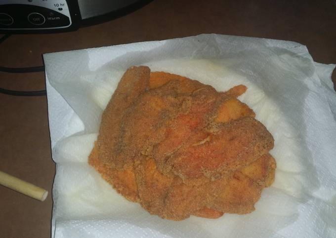 Steps to Prepare Any-night-of-the-week Southern fried tilapia