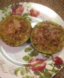 Zapallito relleno con couscous