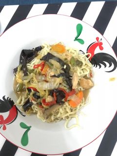 Foto resep Mie Siram Ayam