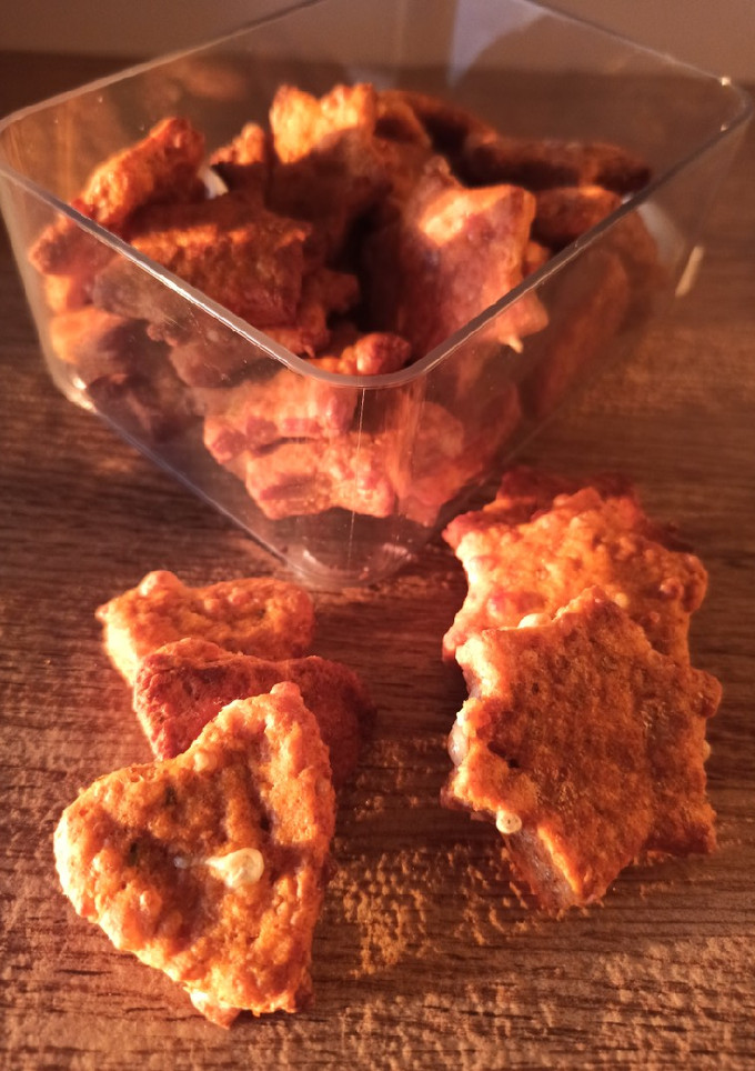 Una foto de Galletas sabor pizza (BLW +1ā)