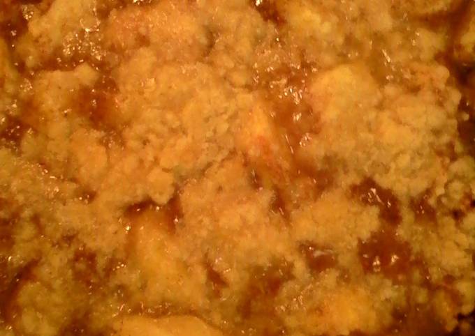 Southern Peach Cobbler Recipe by Heidi Louise - Cookpad