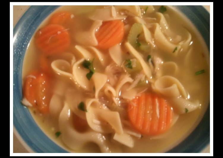 Recipe of Speedy Comfort Chicken Noodle Soup