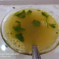মুসুরডালের স্যুপ (Mosoordaler soup recipe in Bengali)-レシピのメイン写真