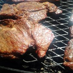 A picture of simple grilled steak.