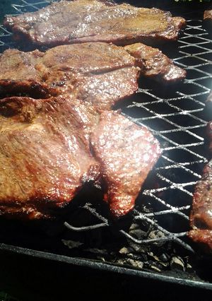 A picture of simple grilled steak.