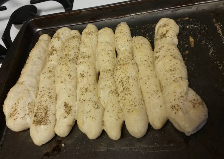 Step-by-Step Guide to Prepare Super Quick Homemade Home-Baked Breadsticks