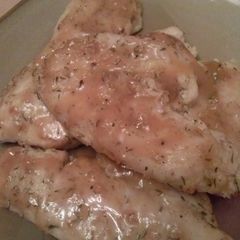 A picture of Honey Mustard Garlic Chicken.