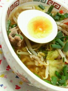 A picture of Quick Ramen Noodles with Stir-Fried Vegetables.