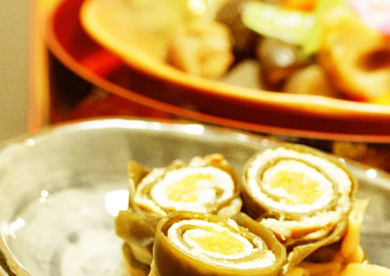 Pork Kombu Maki Rolls for the New Year's Feast