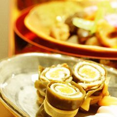 A picture of Pork Kombu Maki Rolls for the New Year's Feast.
